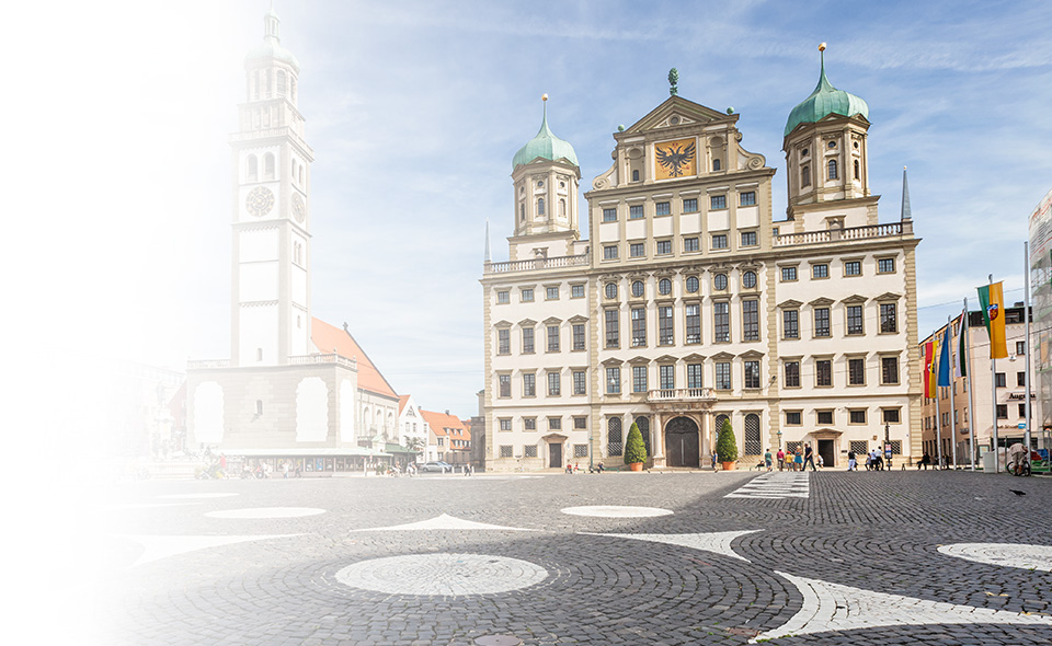 Glasfaserausbau in Augsburg von 1&1 Versatel