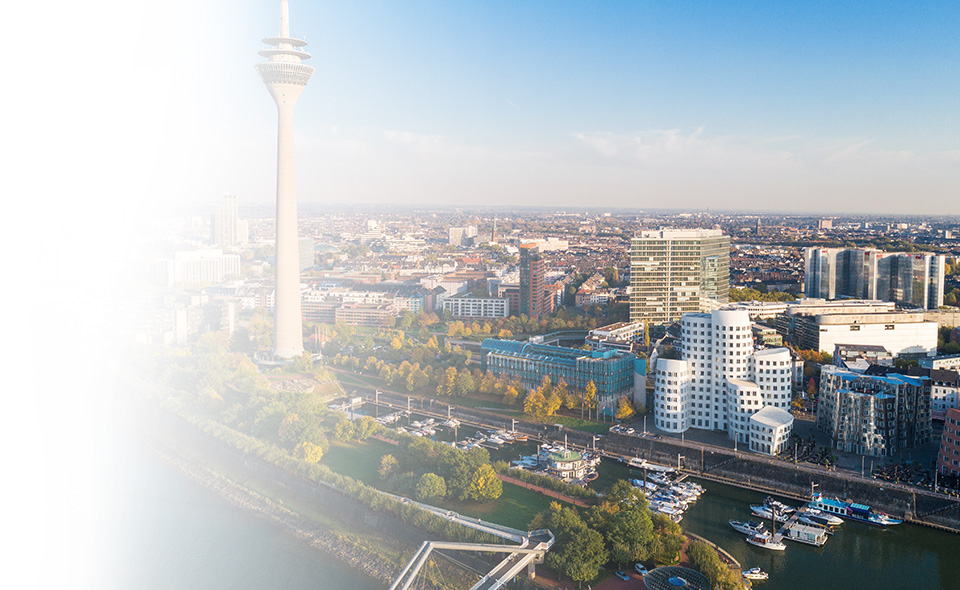 Glasfaserausbau in Düsseldorf von 1&1 Versatel