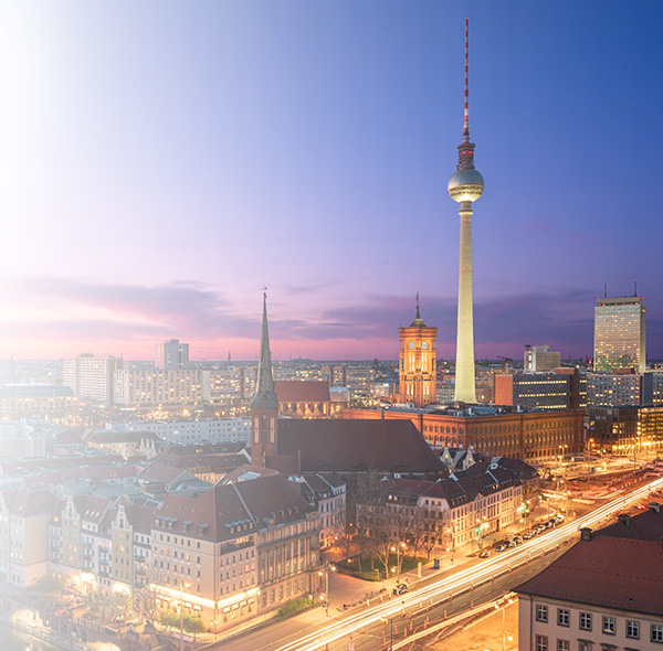 Glasfaserausbau in Berlin von 1&1 Versatel