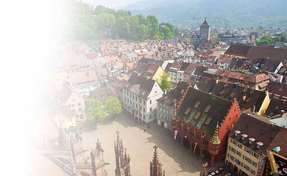 Glasfaserausbau in Freiburg im Breisgau von 1&1 Versatel
