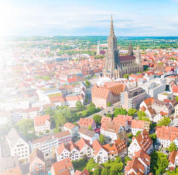 Glasfaserausbau in Ulm von 1&1 Versatel