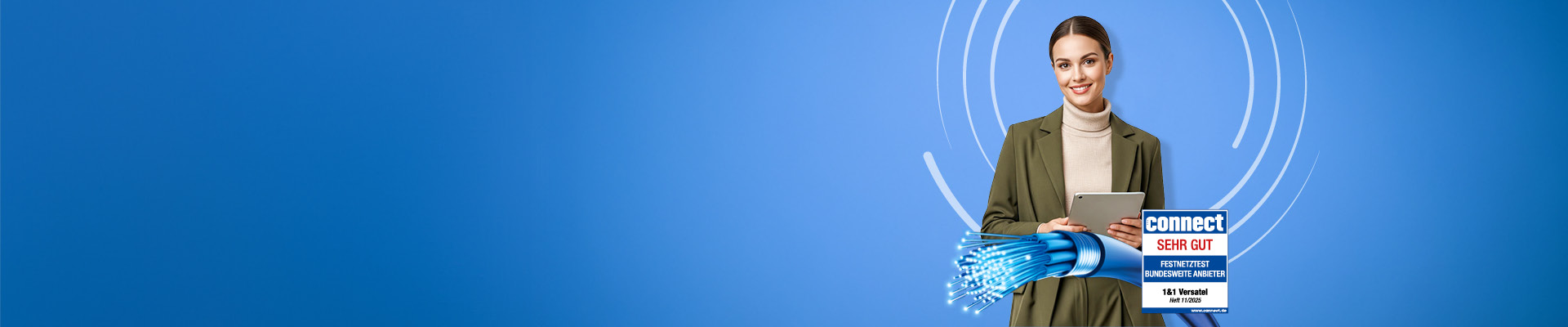 1&1 Versatel | Glasfaser-Technologie