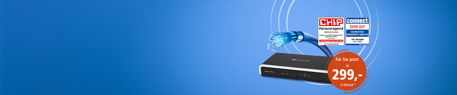 1&1 Glasfaser Connect