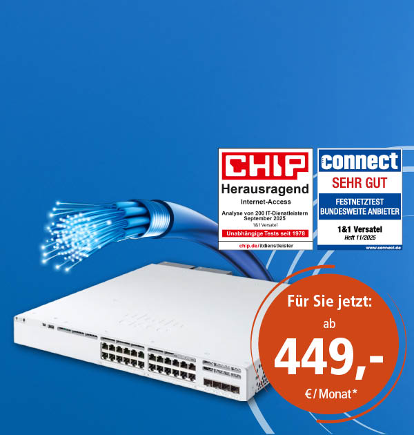 1&1 Versatel | Glasfaser Premium