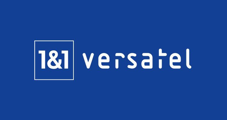 Logo 1&1 Versatel weiß