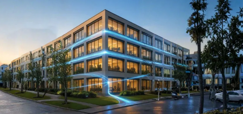 Glasfaser in Gewerbe-Immobilien