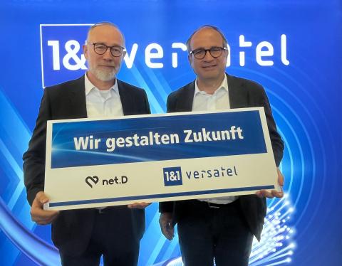 Kooperationsverkündigung auf den Fiberdays 2026