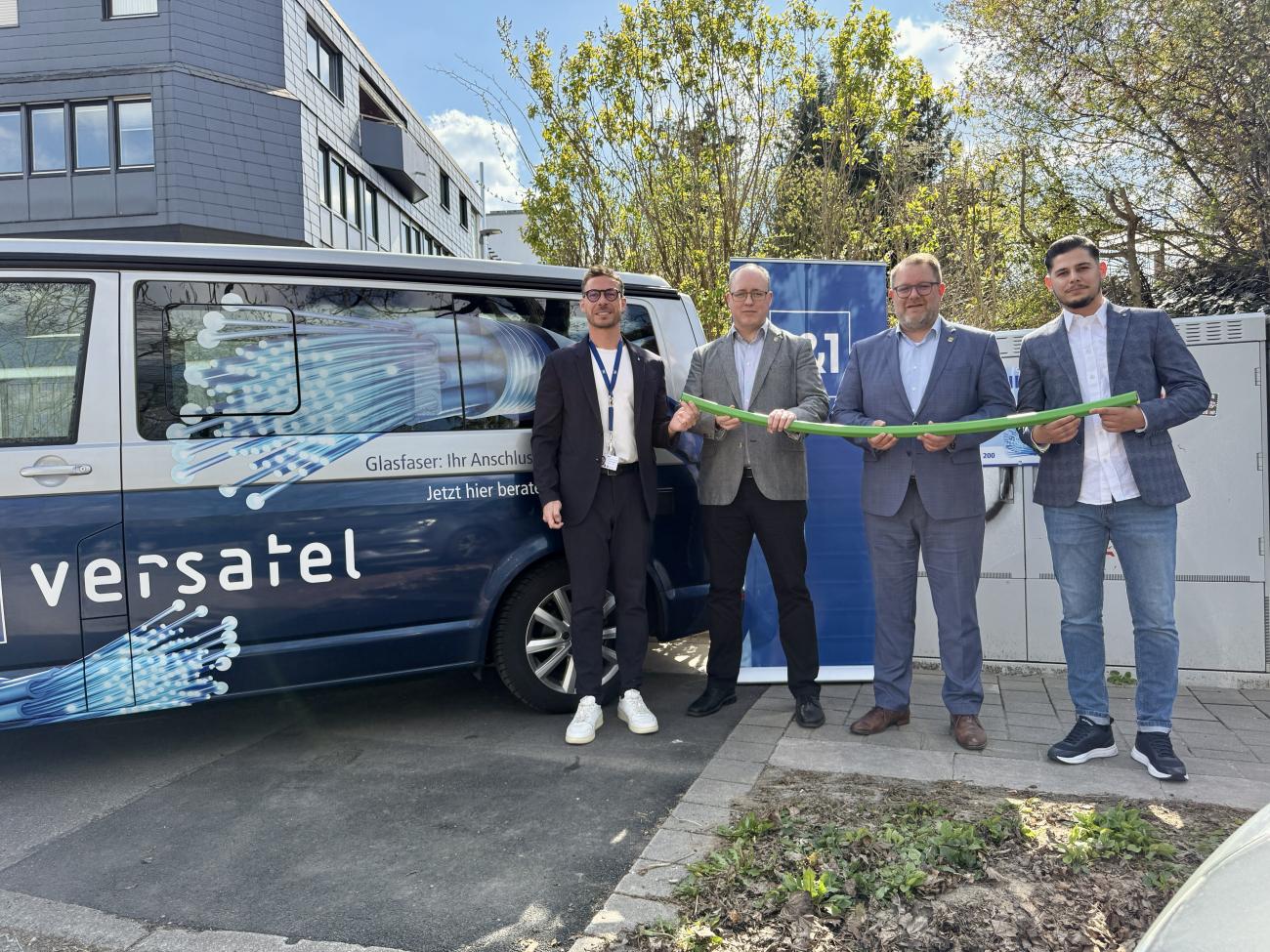 Foto Glasfaser-Übergabe in Kornwestheim