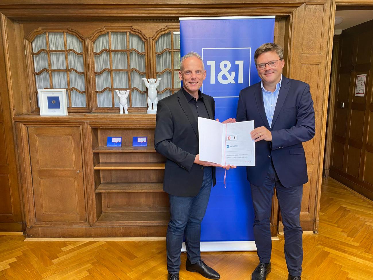 Unterzeichnung Absichtserklärung in Berlin