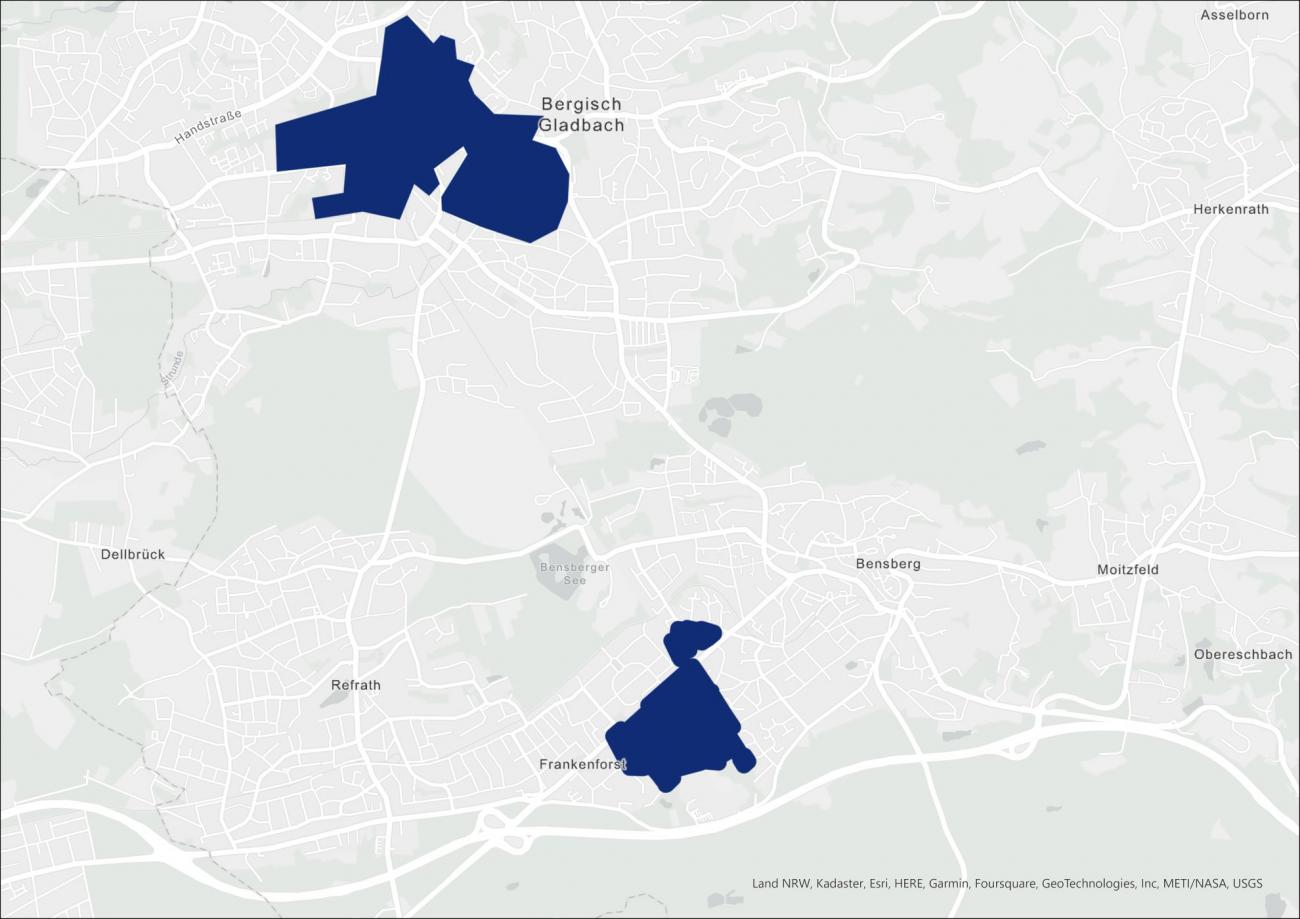 1&1 Glasfaserausbau Bergisch Gladbach