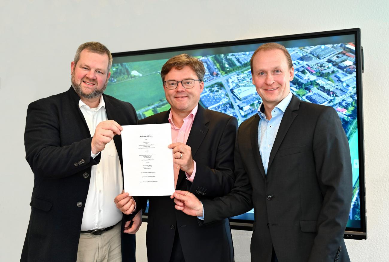 1&1 Glasfaserausbau in Münster