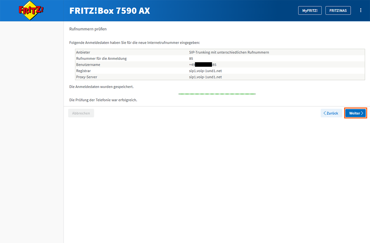 Anleitung FRITZ!Box 7590AX Teil 1
